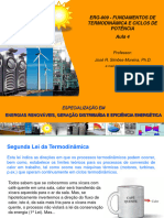 ERG009 Fundamentos de Termodinamica e Ciclos de Potencia Aula4