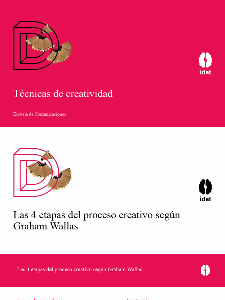Fases del Proceso Creativo de Wallas | PDF | Creatividad | Neurociencia
