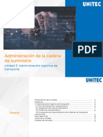 Unidad 3. Administración Logística de Transporte