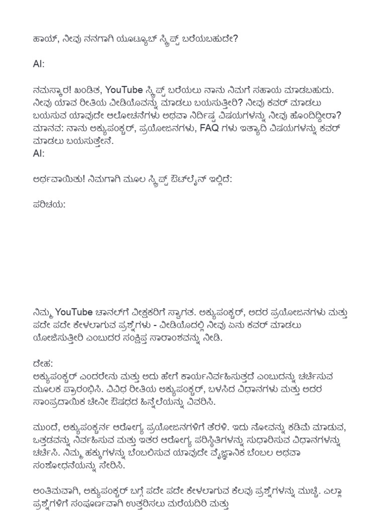 How To Write Youtube Script, Step by Step Guide | PDF