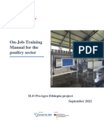 ProAgro - On-The-Job Training Manaul For The Poultry Sector - A Guide and Toolkit