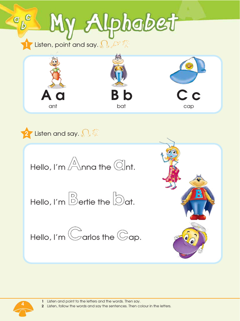 Starter Alphabet workbook - копия | PDF