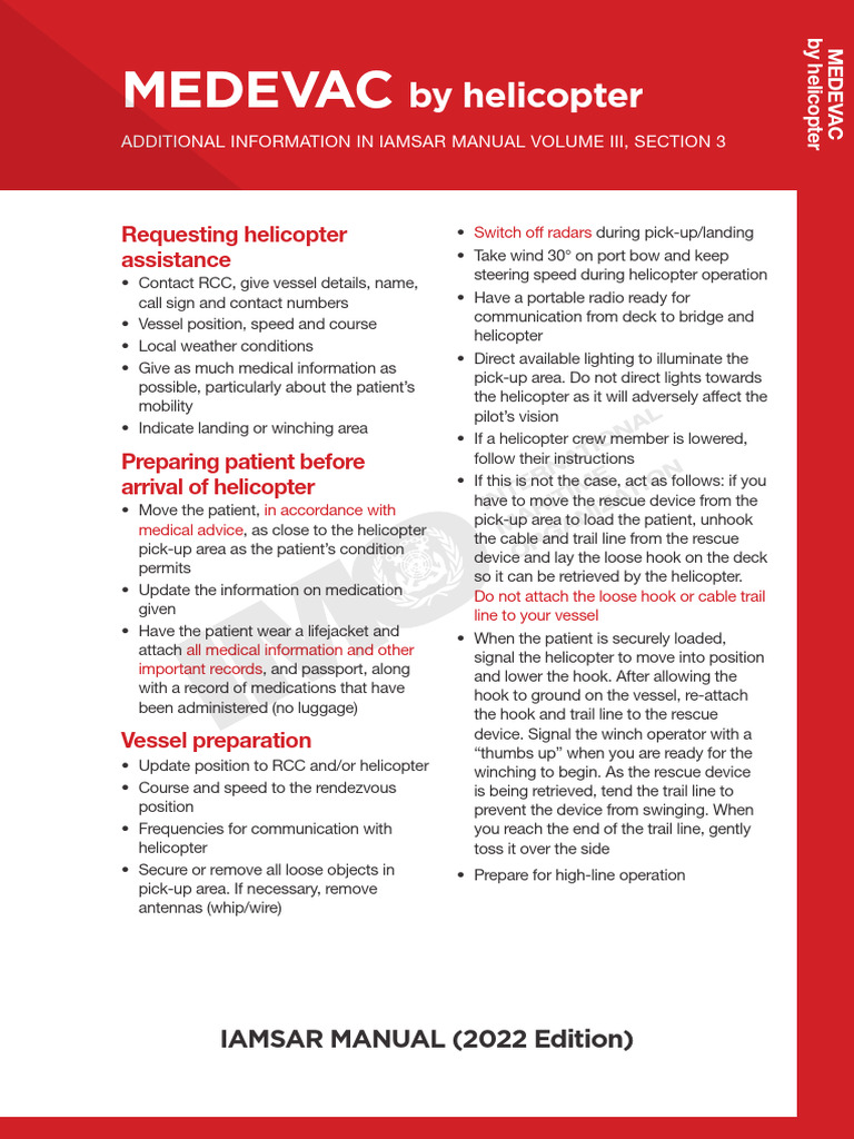 Search and Rescue Extracts Iamsar | PDF | Search And Rescue