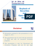 PPT-12 Investor Awareness-Buyback of Securities and Open Offer of Shares