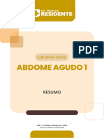 Abdome Agudo 1 - Resumo