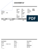 Goods Movement Slip: WWW - Astragraphia.co - Id