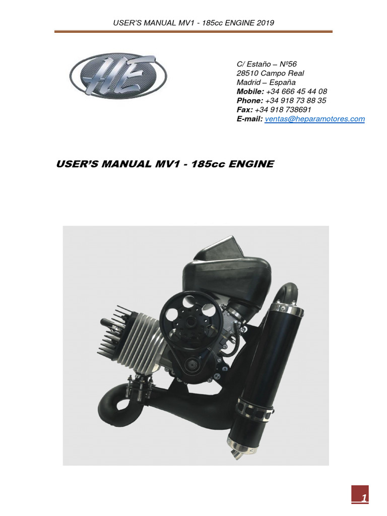 Manual Mv1 2019 Download Free Pdf Carburetor Belt Mechanical