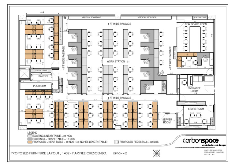 Office Furniture Layout Plan | PDF