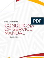 Conditions of Service Manual