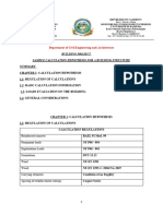 Sample Hypothesis For Structural Analysis of A Building