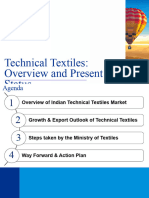 Overview and Present Status of Technical Textiles in India