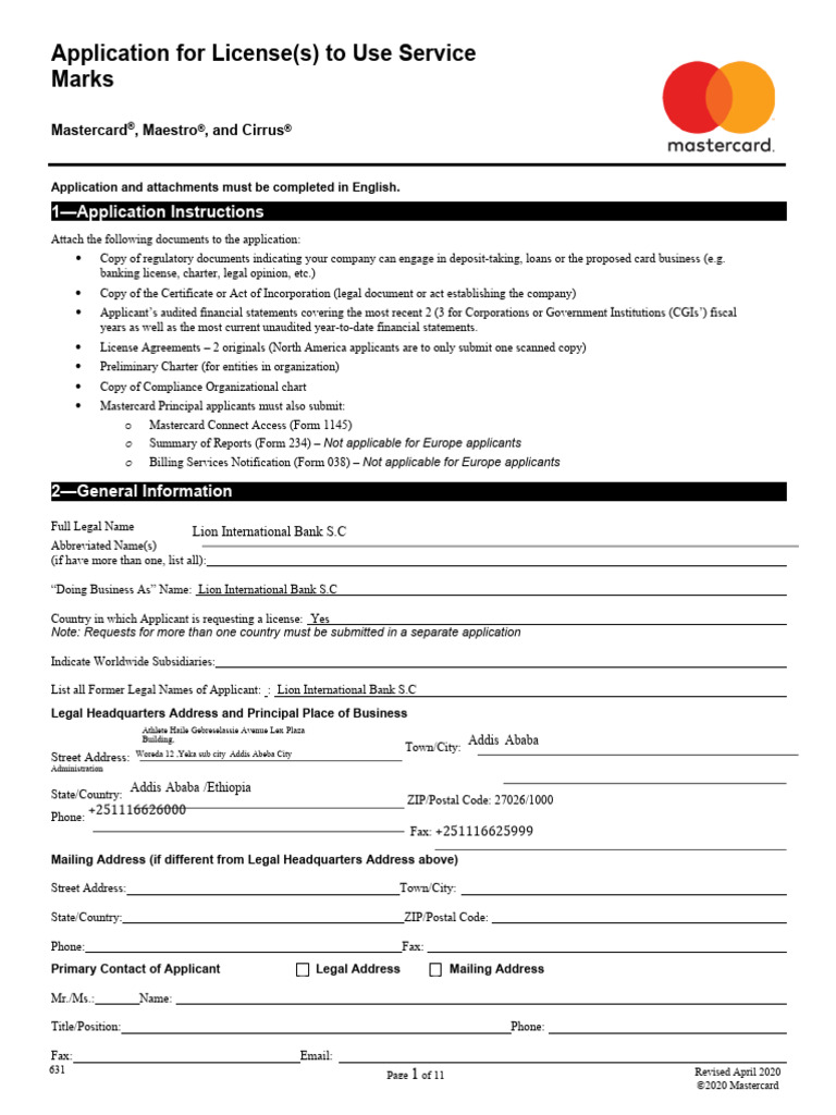 Mastercard License Application Guide | PDF | Debit Card | Money Laundering