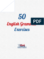 50 English Grammar Exercises