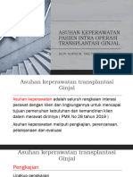 Askep Intra Operasi Transplantasi Ginjal - Ns. Depi Nopriati, S.kep