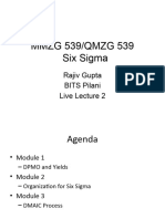 Six Sigma - Live Lecture 2 - Pricess Yeild