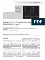 Tailoring of Three-Phase Crystalline Systems in Isotactic Poly (Propylene)