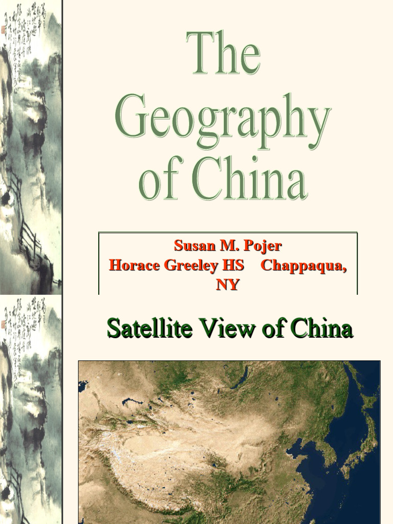 Geography of China PDF
