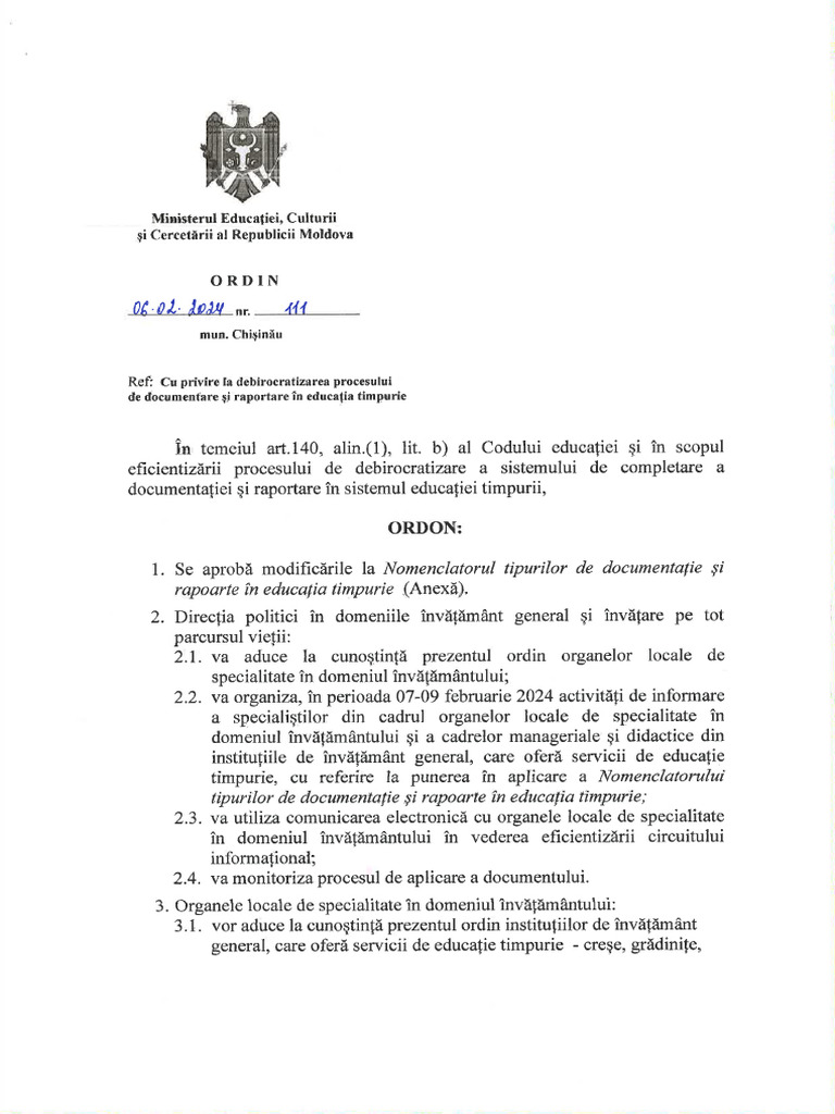 Ordin nr 111 pdf