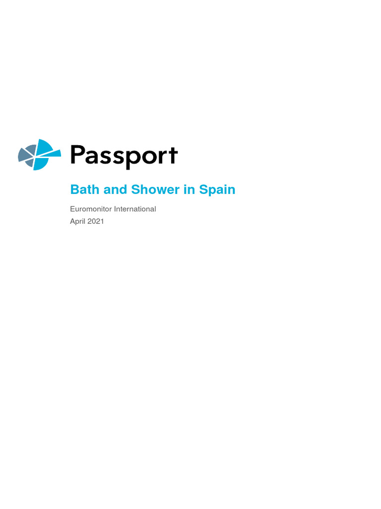 Bath and Shower Market Trends in Spain | PDF | Hygiene