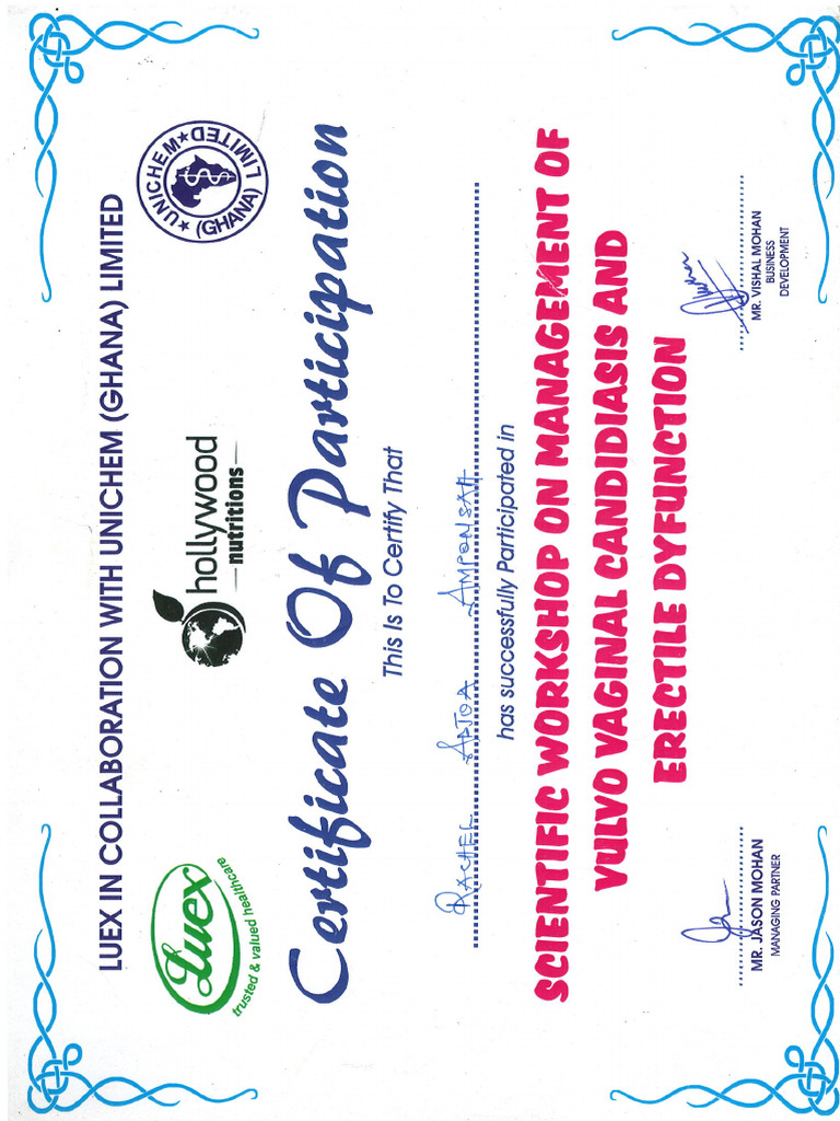 RAA Certificate | PDF