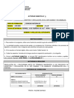 Actividad Sumativa #3 - Crucigrama Mixto #1-Digestión y Circulación