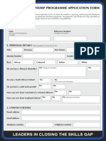 MerSETA Intern Application Form