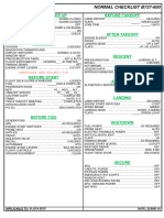 Checklist para B738