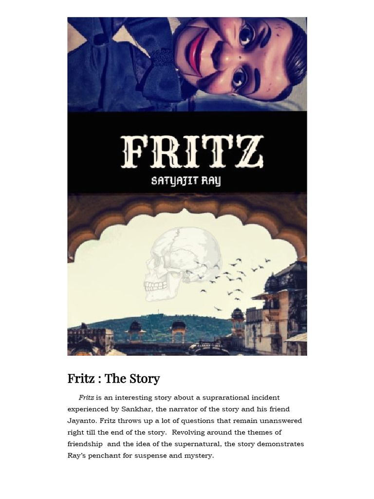 Fritz+by+Satyajit+Ray+ +litbug | PDF