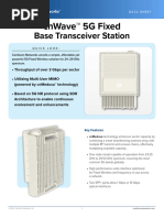 Cambium Networks Data Sheet CnWave 5G Fixed Base Transceiver Station