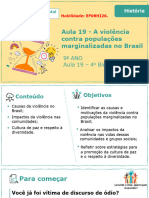 Aula 19 - A Violência contra Populações Marginalizadas no Brasil.pptx