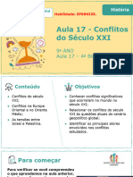 Aula 17 - Conflitos Do Século XXI