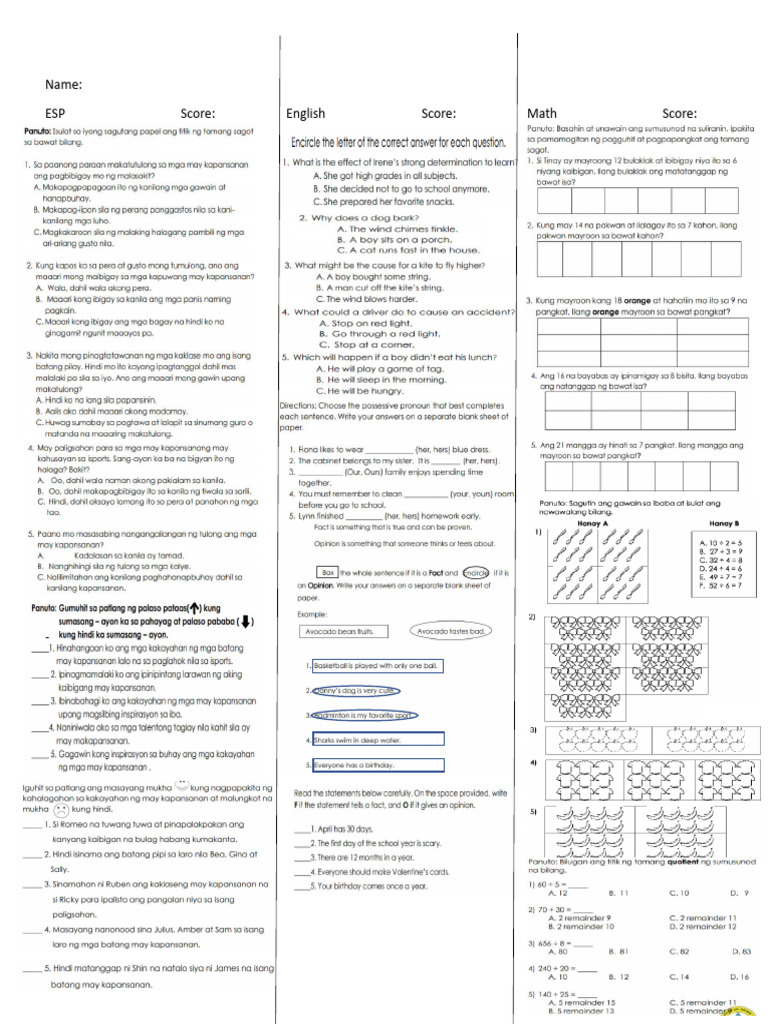 Summative 2 Q2 | PDF