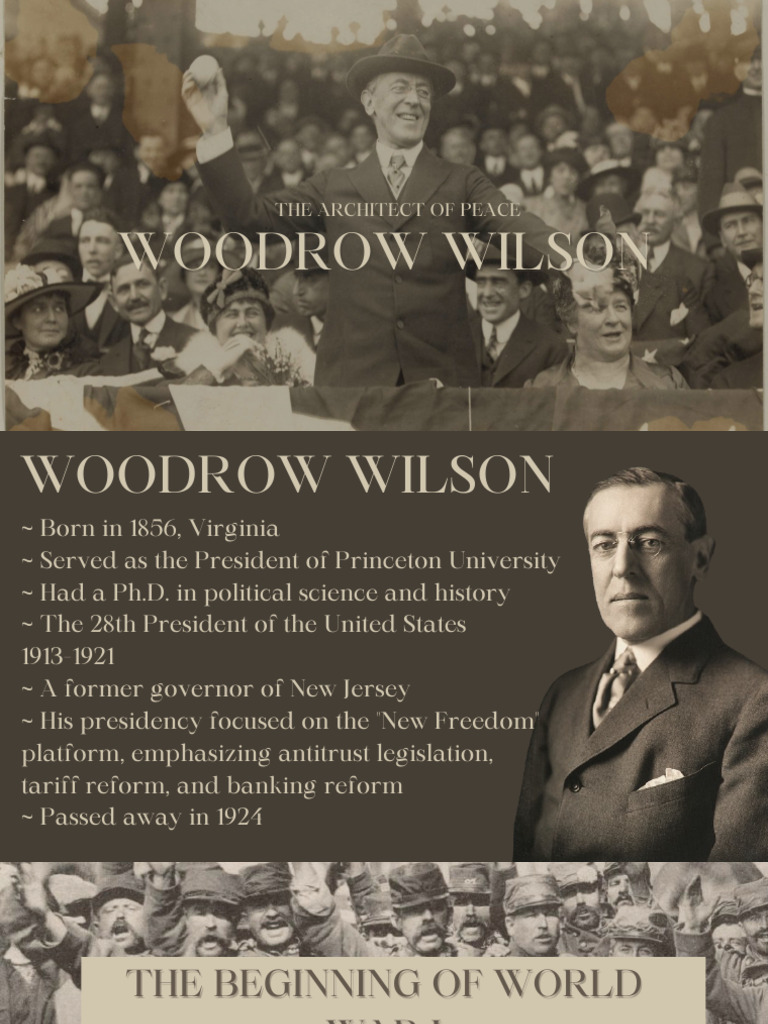 Woodrow Wilson | PDF | Woodrow Wilson | Treaty Of Versailles