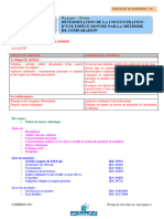 CPHY-204 Dosage Du Sucre Dans Un Sirop Fiche Professeur