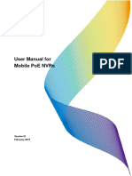 User Manual For Mobile PoE NVRs