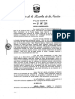 Resolución Del Ministerio Público Sobre Reapertura de Caso de Esterilizaciones Forzadas