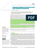 2023 Predictive Model of Temperature Regimes of A Concrete Gravity