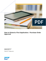 How To Extend A Fiori Application - Purchase Order Approval