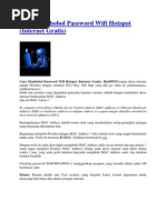 Download Cara Membobol Password Wifi Hotspot by Jalfry Sarimbangun SN70464043 doc pdf