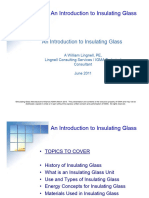 An Introduction To Insulating Glass
