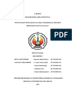Laporan PKL Komunitas - Kelompok 5 - 6B Farmasi