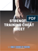 Strength Cheat Sheet