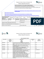 COVID Secure Risk Assessment Kirklees College 6
