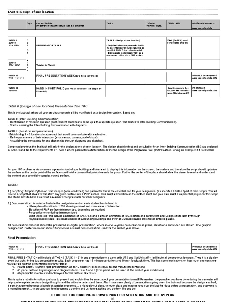 TASK+6 Design+Intervention | PDF | 3 D Modeling | Computer File