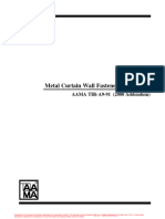 AAMA TIR-A9-91 Metal Curtain Wall Fasteners 2000 Addendum
