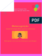 Livro Usando Estratégias Metacognitivas Na Educação. Metacognição Uma Chave para Desbloquear A Aprendizagem