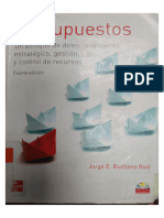 LIBRO PRESUPUESTOS Presupuesto y Flujo de Caja