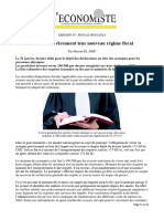 Fiscalité Des Avocats L'Economiste Du 09-01-2024