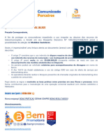 Comunicado+Bem+Promotora+043 2023+-+Despacho+160.2022+Anatel +Atenção+às+Regras