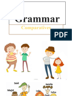 Grammar Comparatives